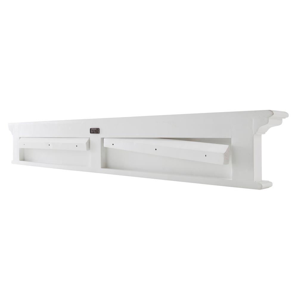 Halifax Classic White 6 Hook Coat Rack. Picture 9