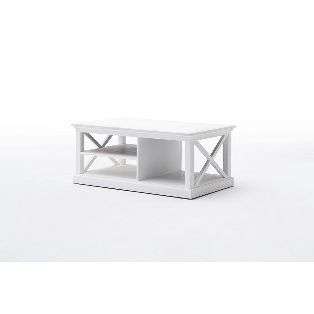 Halifax Classic White Coffee Table. Picture 8