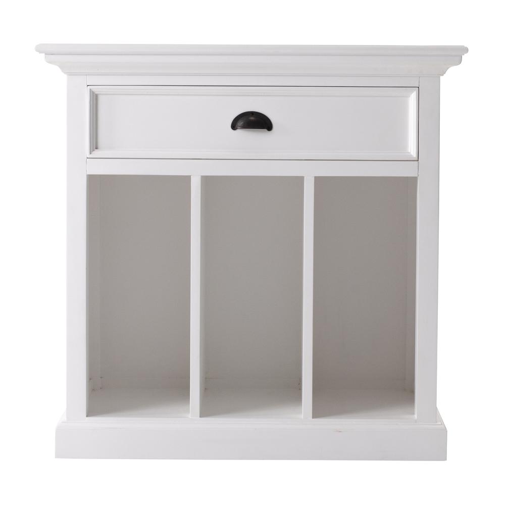 Classic White Divided Bedside Table, Belen Kox. Picture 1