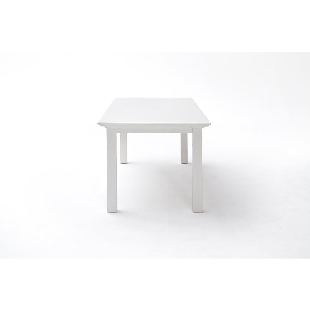 Halifax Classic White Dining Table. Picture 12