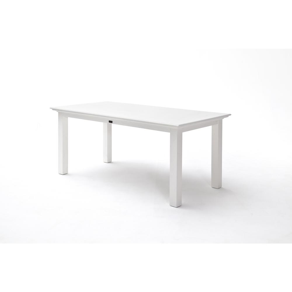 Halifax Classic White Dining Table. Picture 13