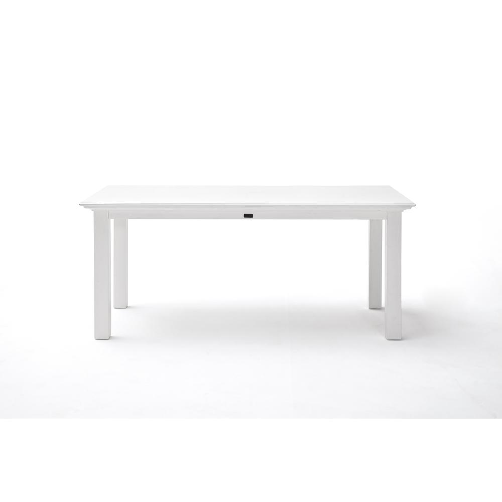 Halifax Classic White Dining Table. Picture 14