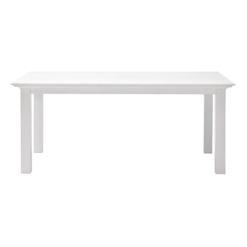 Halifax Classic White Dining Table. Picture 1