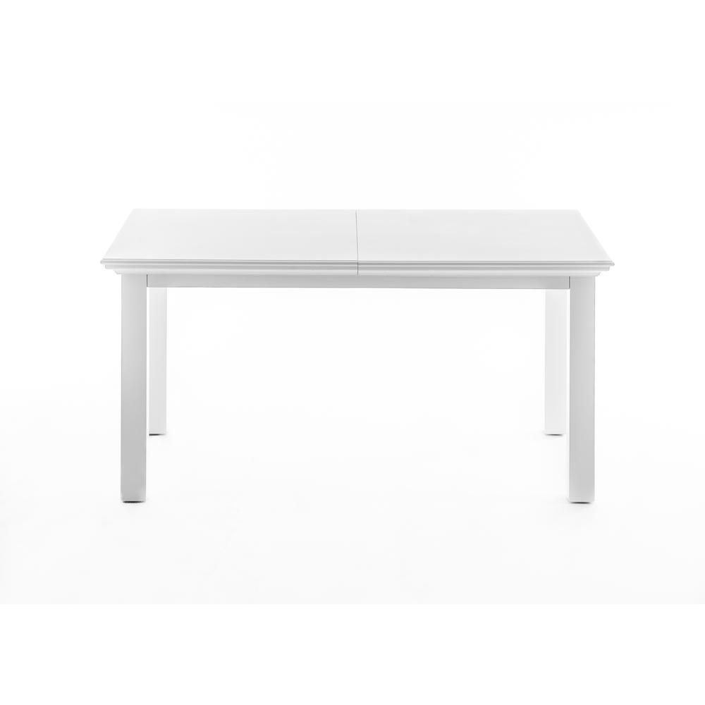 Halifax Classic White Dining Extension Table. Picture 20