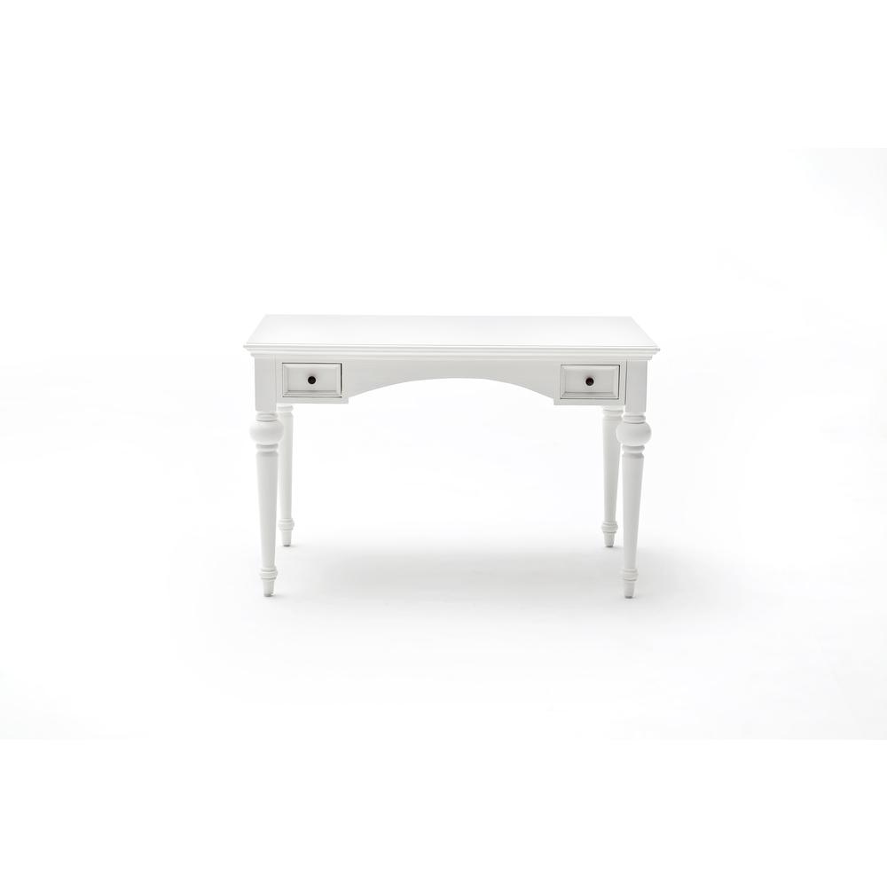 Provence Classic White Secretary Desk with Hutch. Picture 21