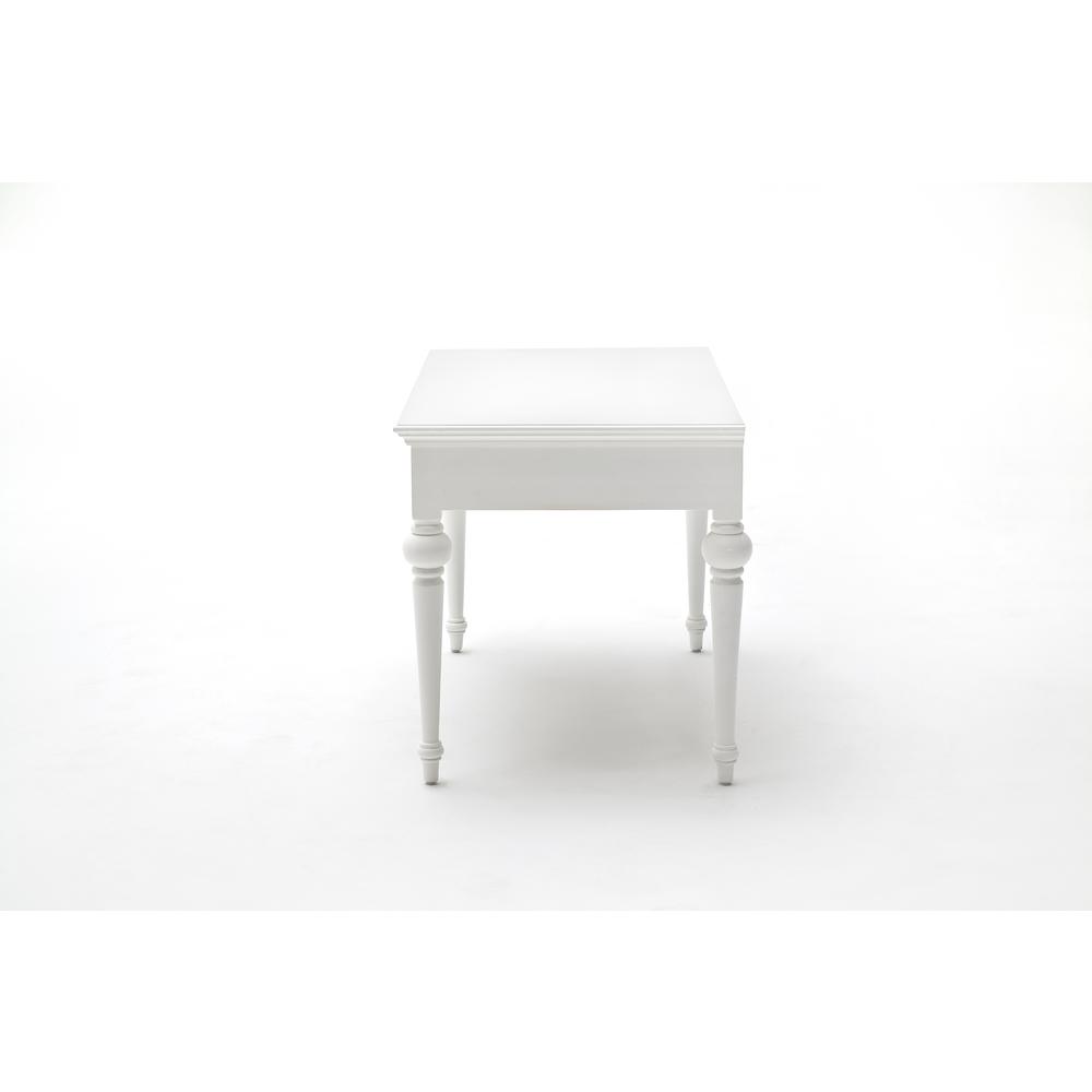 Provence Classic White Secretary Desk with Hutch. Picture 20