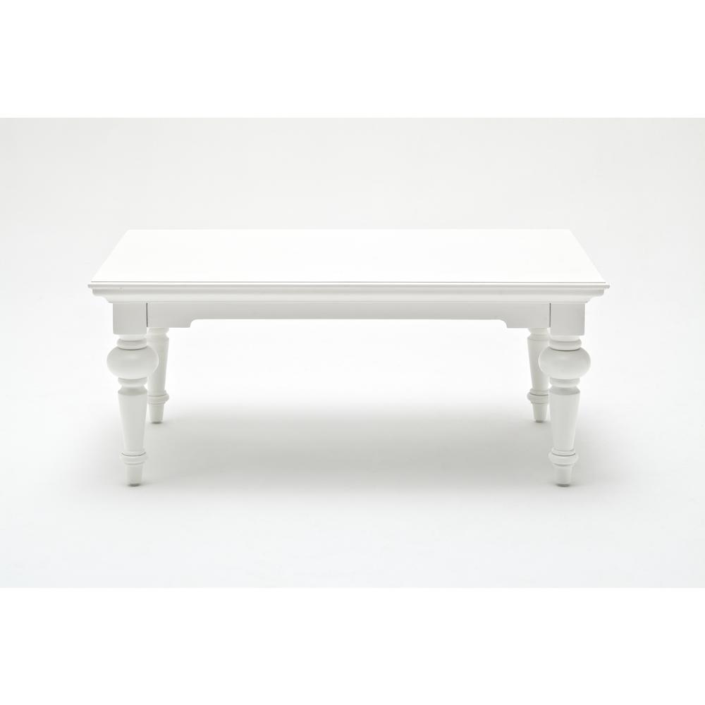 Provence Classic White Rectangular Coffee Table. Picture 15