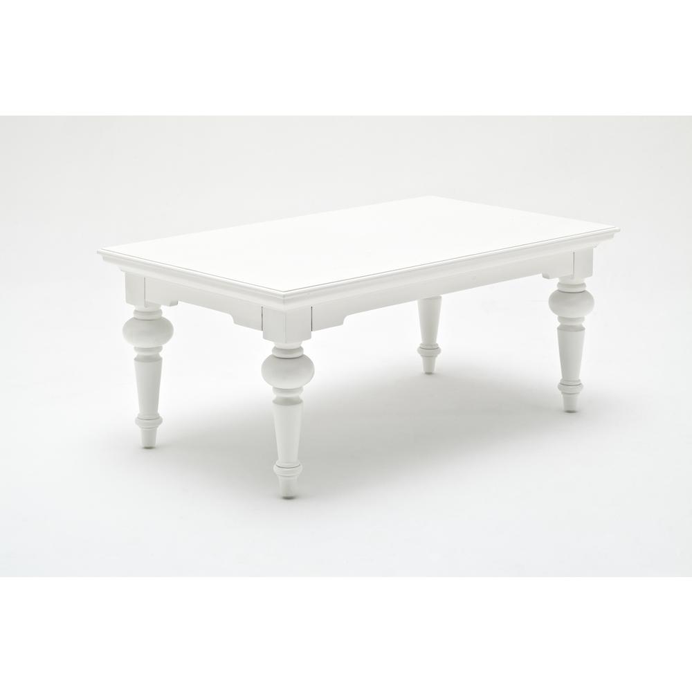 Provence Classic White Rectangular Coffee Table. Picture 16