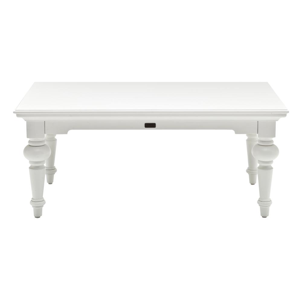 Provence Classic White Rectangular Coffee Table. Picture 14