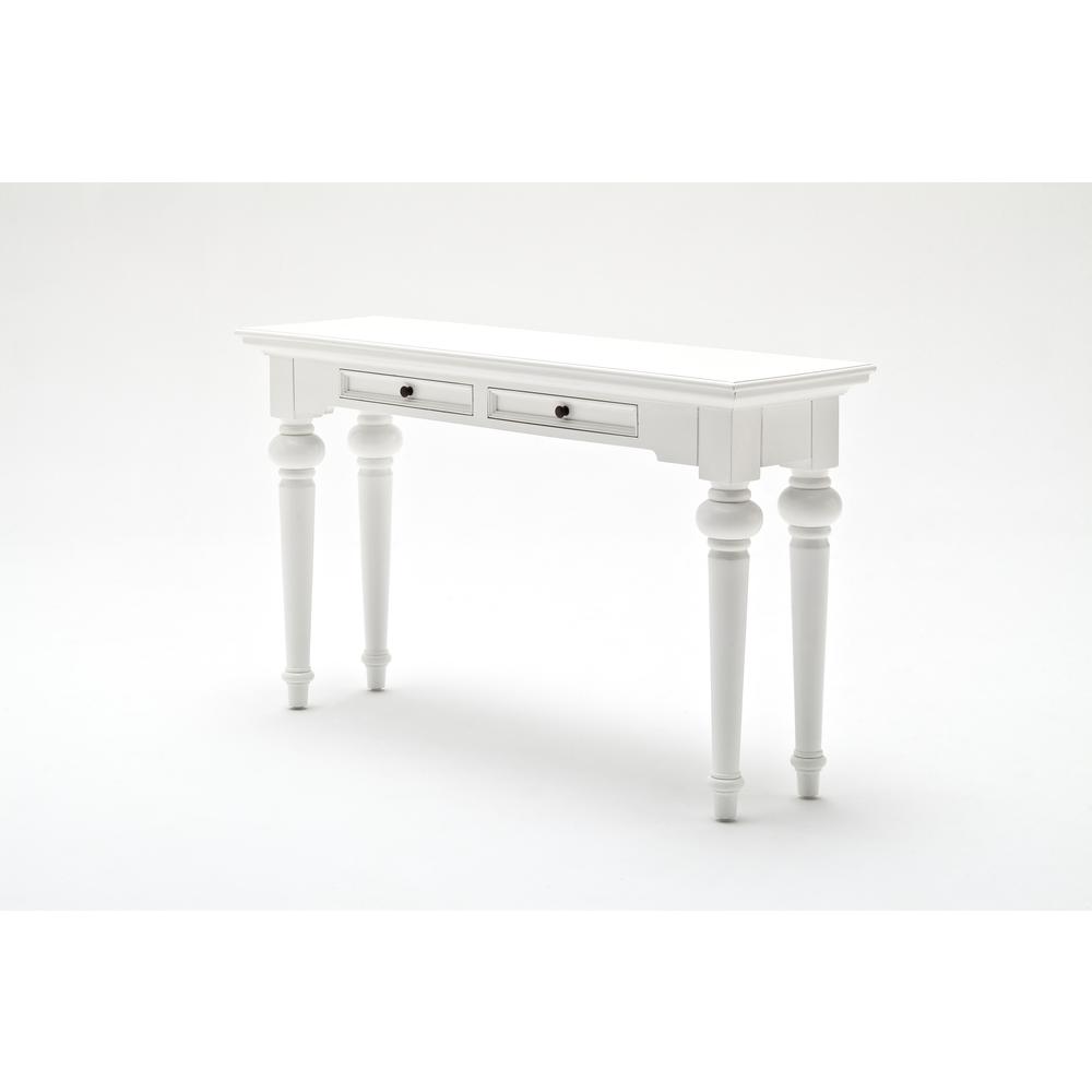 Provence Classic White Console Table. Picture 11