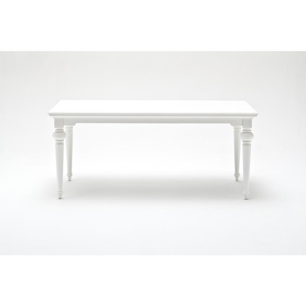 Provence Classic White 71" Dining Table. Picture 14