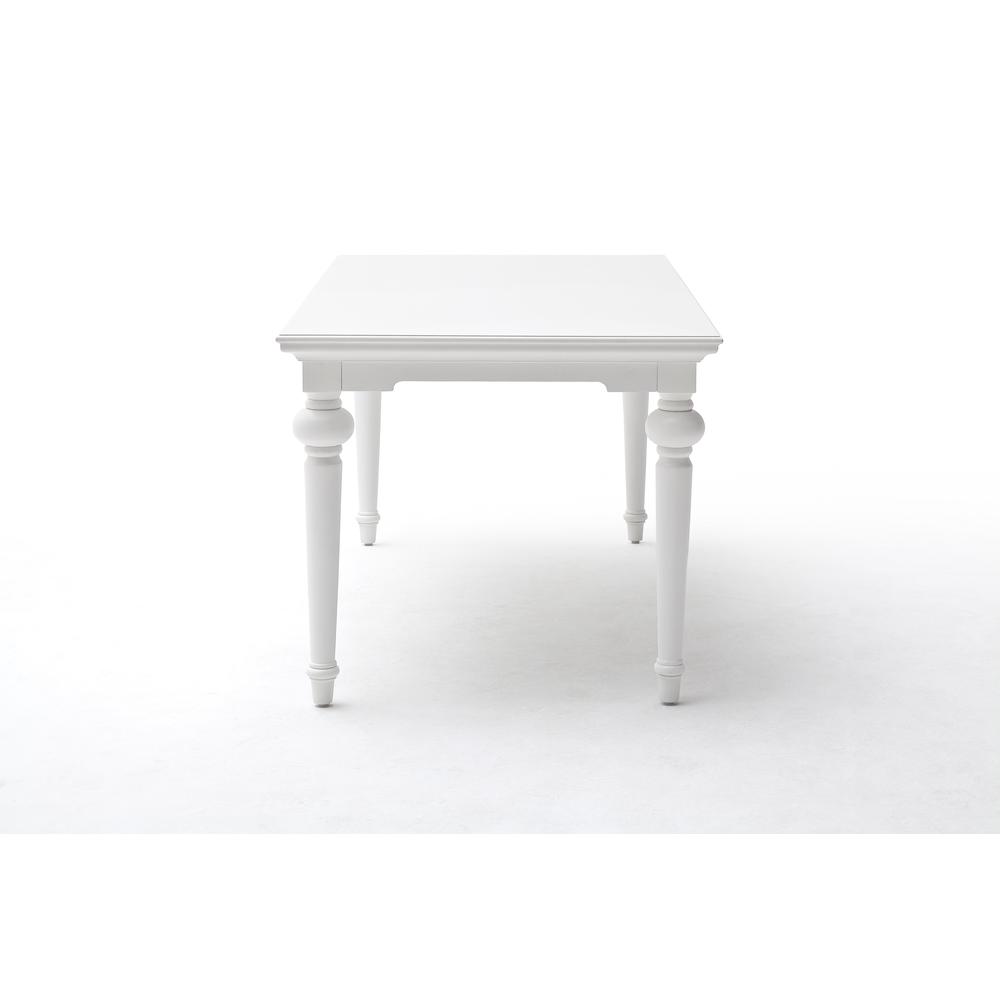 Provence Classic White 79" Dining Table. Picture 19