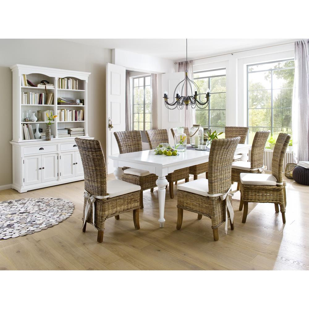 Provence Classic White 94" Dining Table. Picture 7