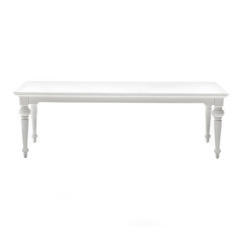Provence Classic White 94" Dining Table. Picture 1