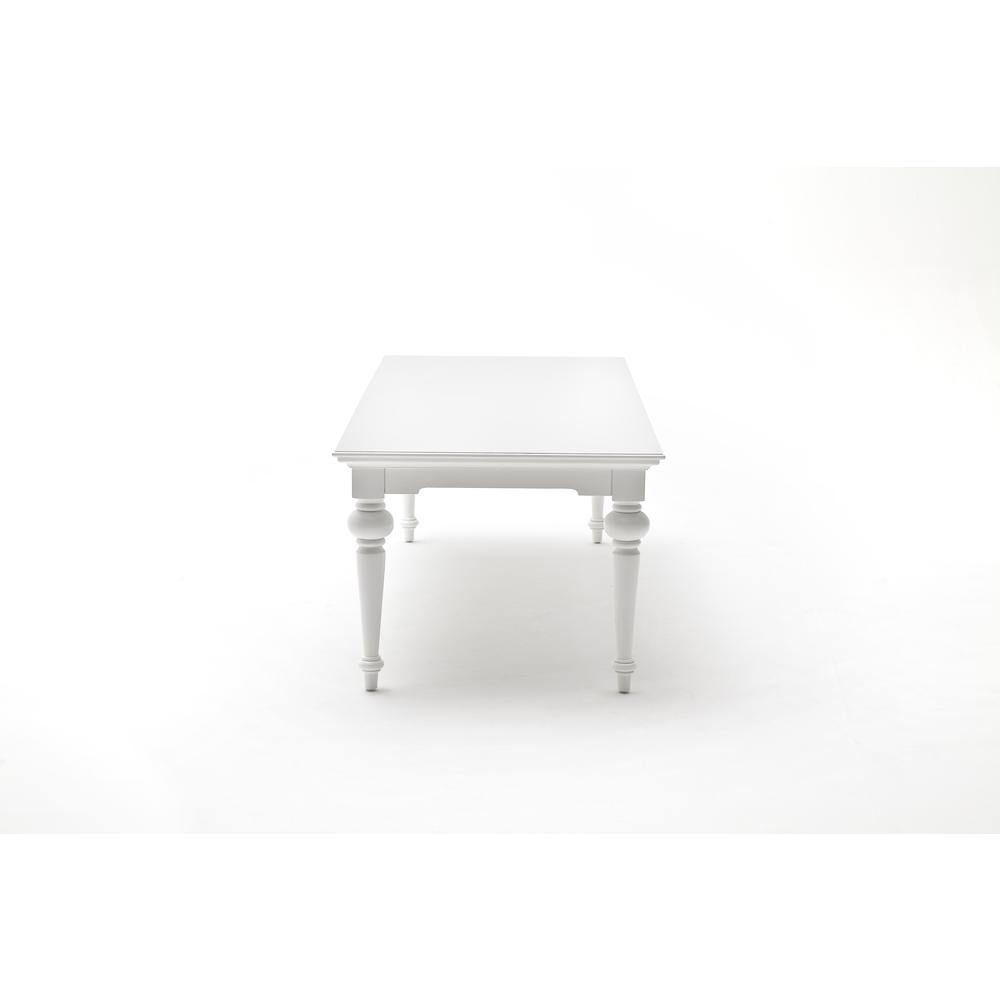 Provence Classic White 94" Dining Table. Picture 12