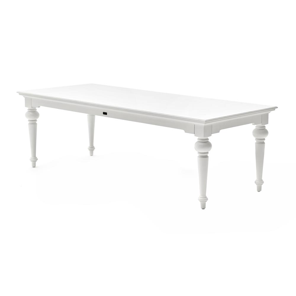 Provence Classic White 94" Dining Table. Picture 2