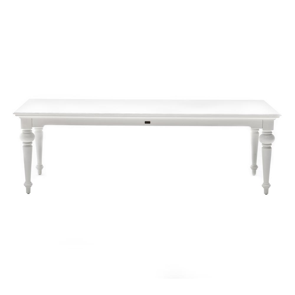 Provence Classic White 94" Dining Table. Picture 10