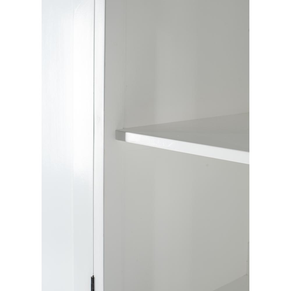 Halifax Classic White Wardrobe with 3 Doors. Picture 19