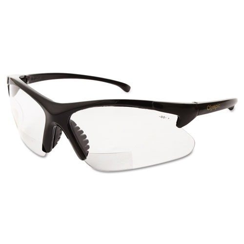 V60 30 06 Reader Safety Eyewear, Black Frame, Clear Lens. Picture 2