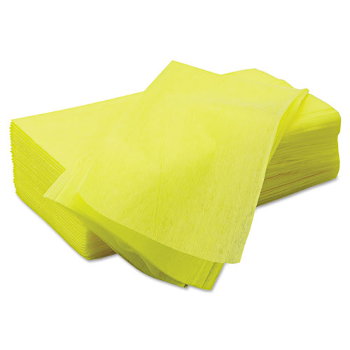 Masslinn Dust Cloths, 1-Ply, 24 x 24, Unscented, Yellow, 30/Bag, 5 Bags/Carton. Picture 1