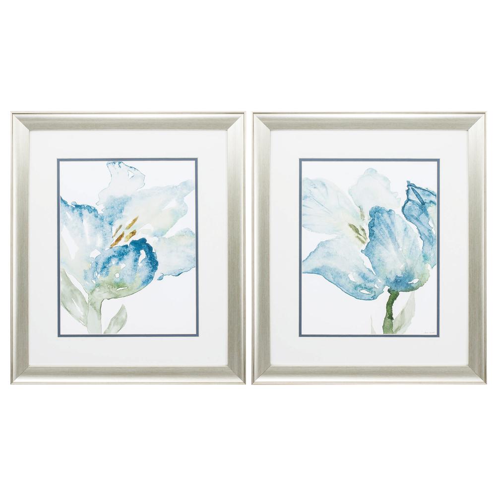 BABY BLUE TULIPS      S/2. The main picture.