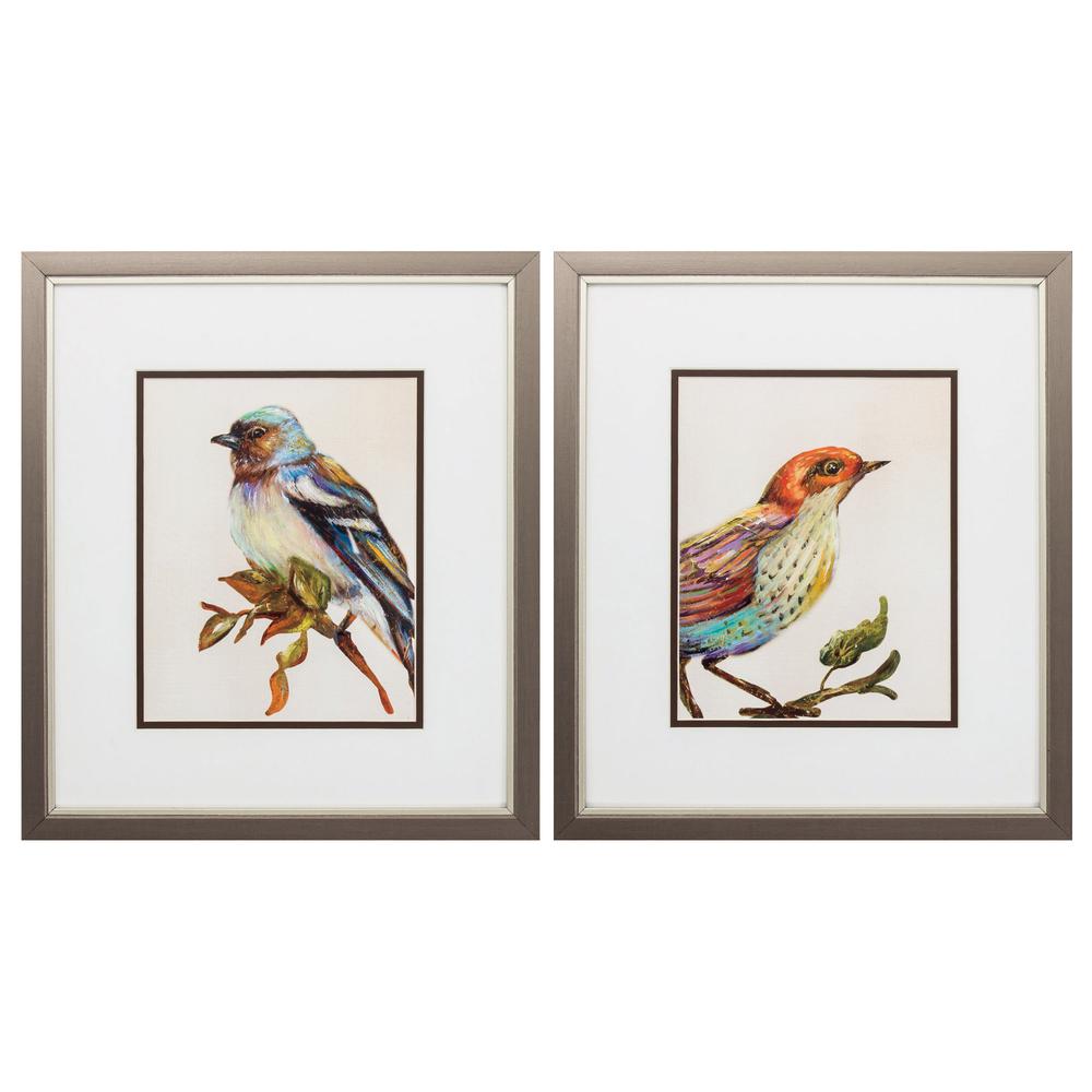Eco Bird Wall Art, Pack of 2. Picture 1