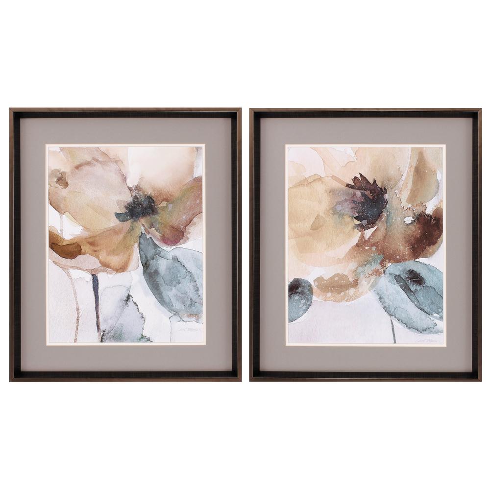 9104 Watercolor Poppy, Pack of 2. Picture 1