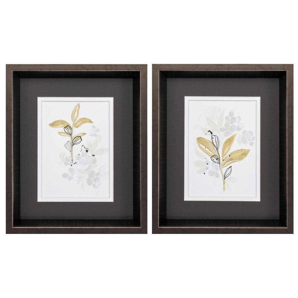 Minimalist Garden Wall Art, Pack of 2. The main picture.