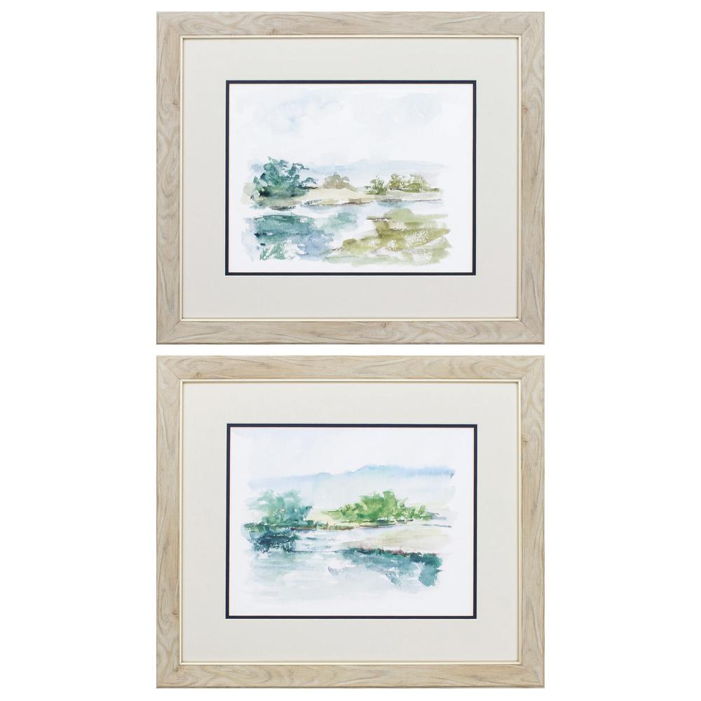 Spring Watercolor Wall Art, Pack of 2. The main picture.