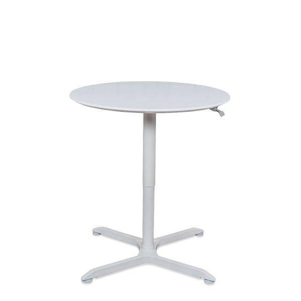 35" Round Table - White. Picture 2