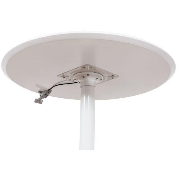 35" Round Table - White. Picture 3
