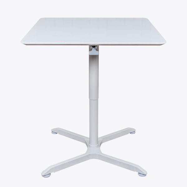 31.5" Square Table - White. Picture 1