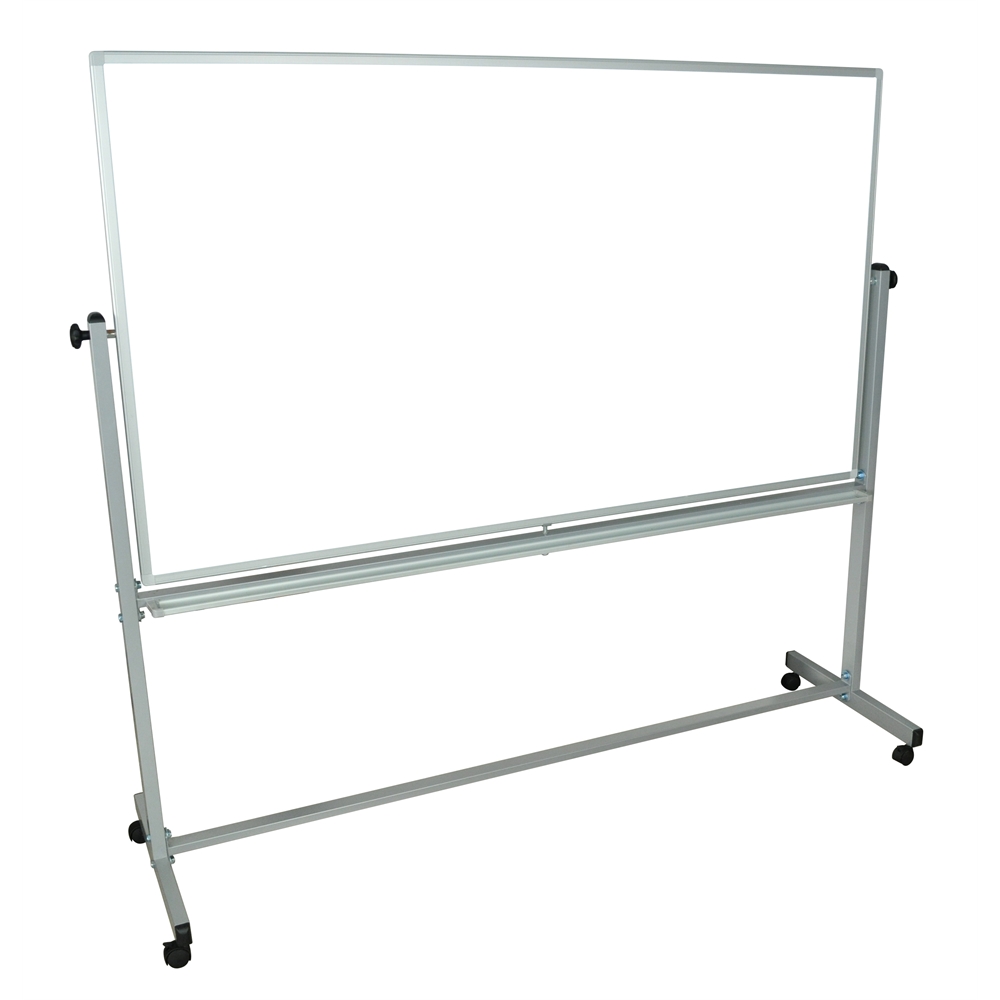 Reversible Magnetic Mobile 72x40 Whiteboard/ Whiteboard. Picture 1