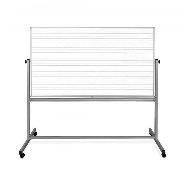72 x 48 Mobile Music Whiteboard / Whiteboard. Picture 2