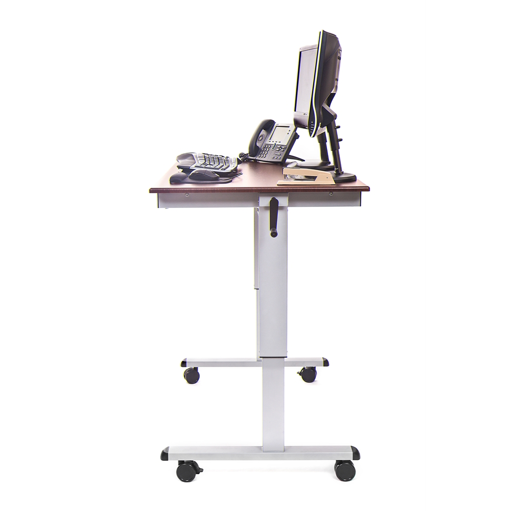 Standup-CF48-DW 48" Crank Adjustable Stand Up Desk. Picture 2
