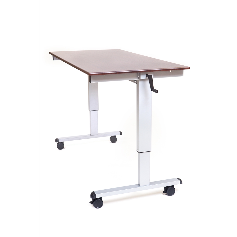 Standup-CF60-DW 60" Crank Adjustable Stand Up Desk. Picture 1