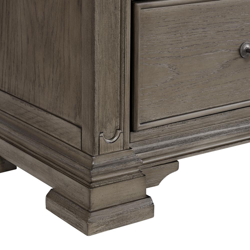 Paterson  10-Drawer Dresser in Grey. Picture 5
