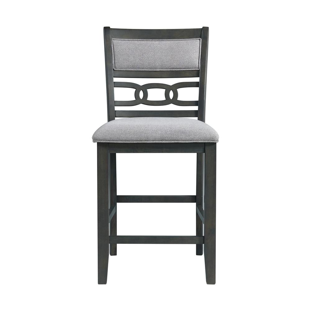 Picket House Furnishings Taylor Counter Height Side Chair Set in Gray. Picture 5