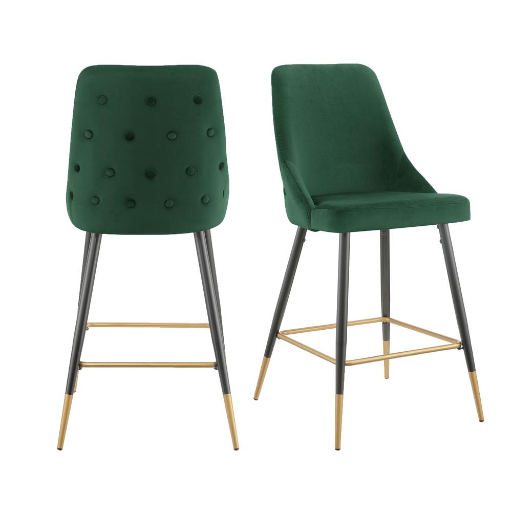 Picket House Furnishings Zia Bar Stool in  Emerald. Picture 2