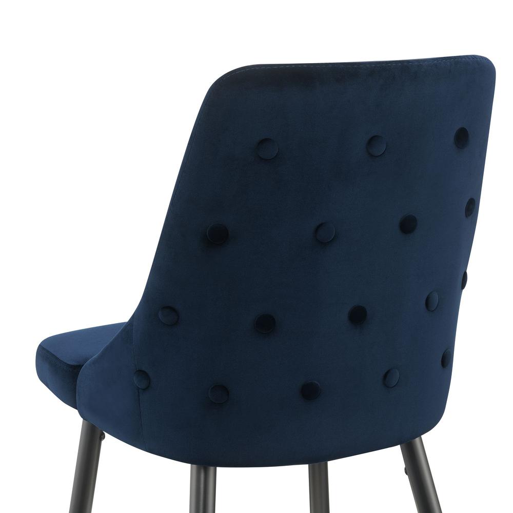 Picket House Furnishings Ziva Bar Stool in Navy. Picture 9