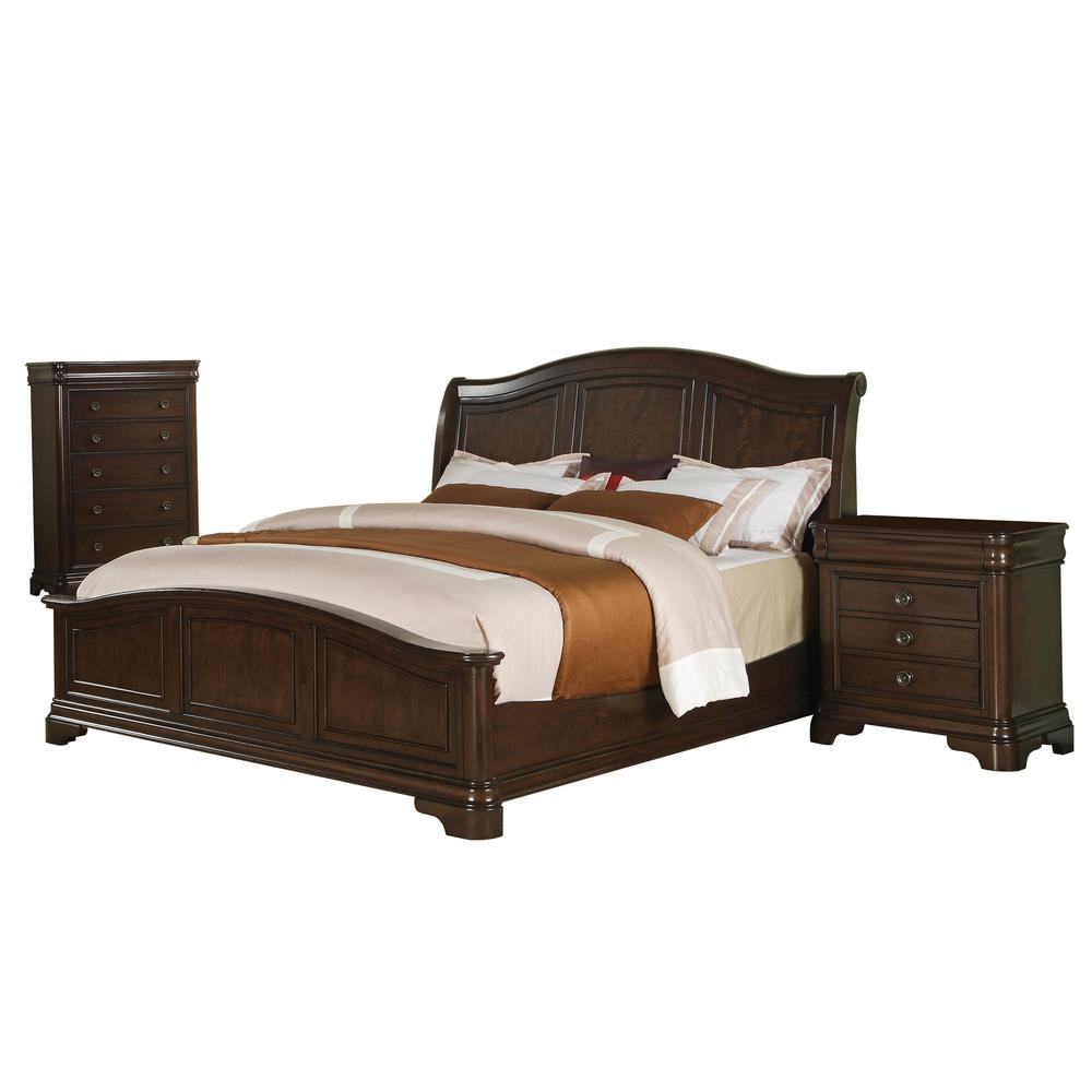 Conley Cherry King  Panel Bed. Picture 48