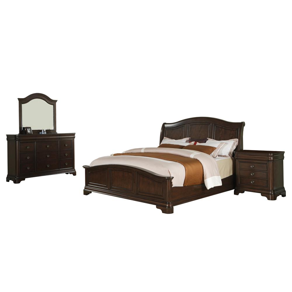 Conley Cherry King  Panel Bed. Picture 58