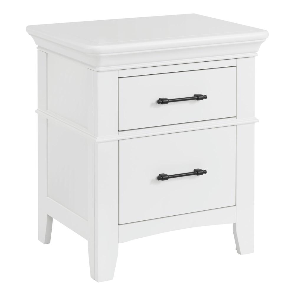 Picket House Furnishings Breenon Side Table in White. Picture 3