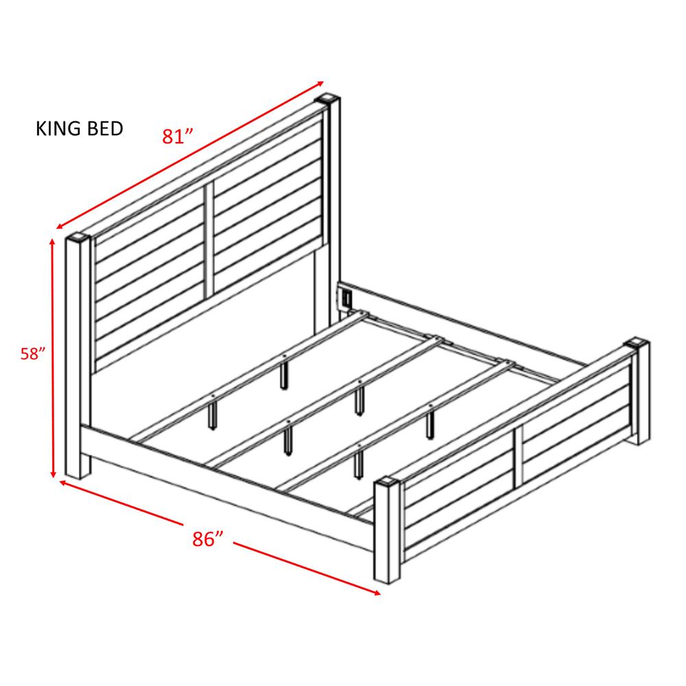 Danner King Panel Bed. Picture 51