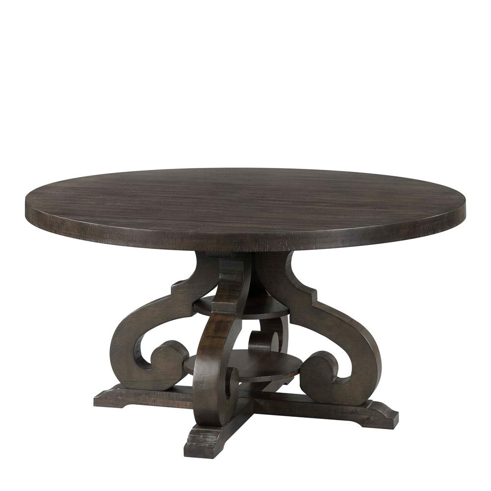 Picket House Furnishings Stanford Round 7PC Dining Set-Round Table & 6 Chairs. Picture 20
