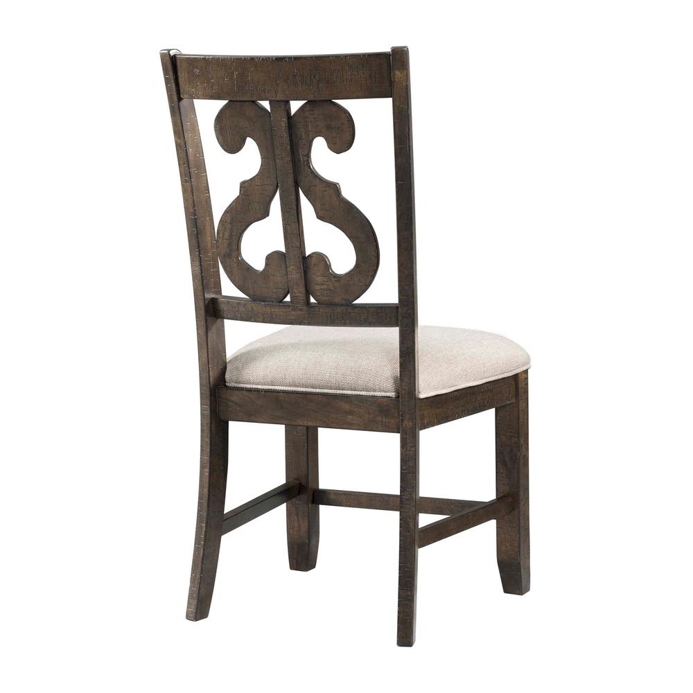 Picket House Furnishings Stanford Round 7PC Dining Set-Round Table & 6 Chairs. Picture 23