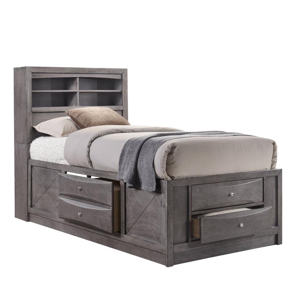 Madison Twin Storage Bed. Picture 141