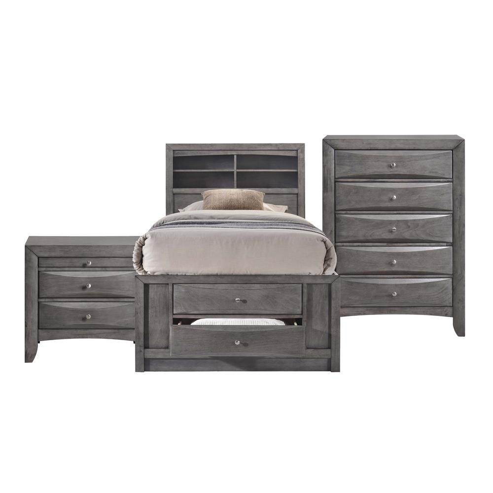 Madison Twin Storage Bed. Picture 70