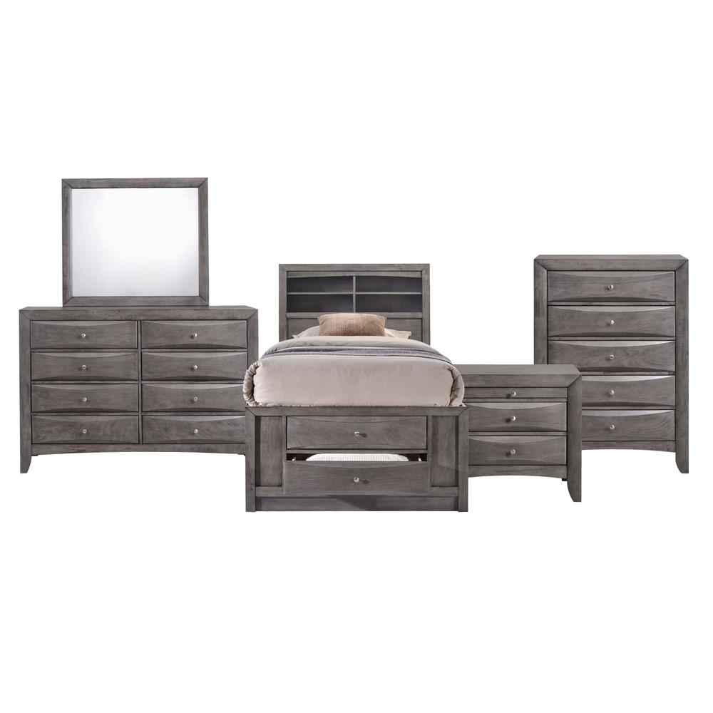 Madison Twin Storage Bed. Picture 96