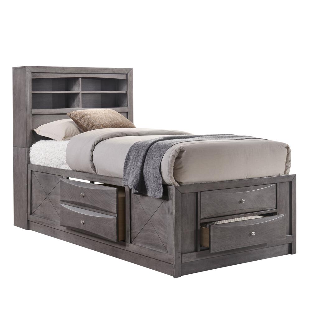 Madison Twin Storage Bed. Picture 103